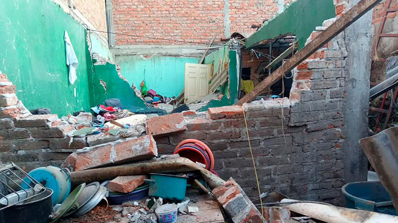 Explota casa en comunidad cercana a Celaya, Guanajuato