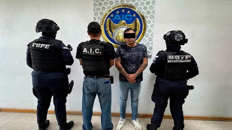 Capturan en León a presunto coordinador regional de célula criminal ligada a Jalisco