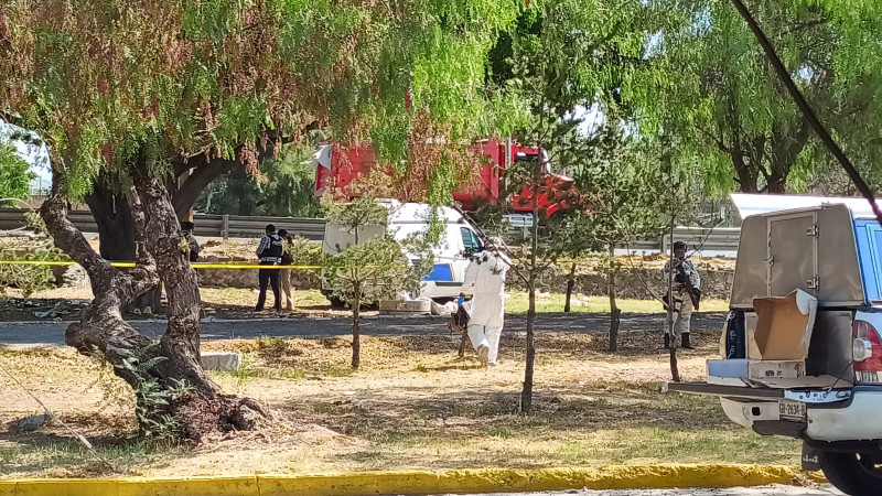 Hallan cuerpo de hombre en la Primera sección de Arboledas de Celaya, Guanajuato