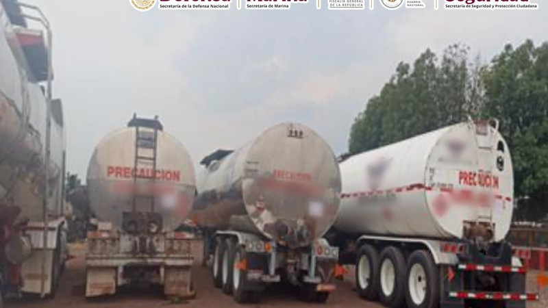 Detienen a nueve personas en operativos contra el huachicol en Salamanca; aseguran hidrocarburos y vehículos