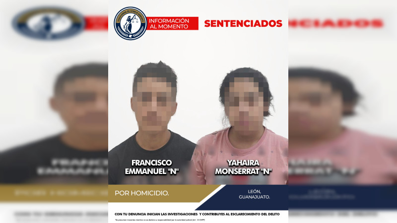 Condenan a 26 años de prisión a responsables del homicidio de dos jóvenes en León
