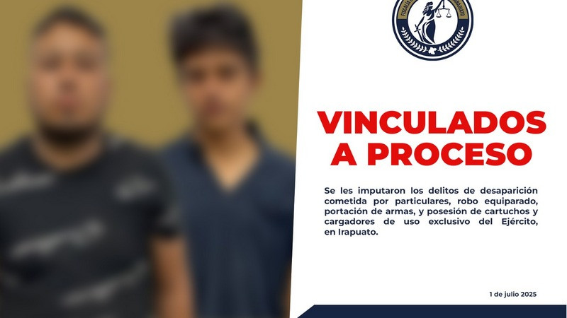 Dos detenidos, una víctima liberada y un arsenal asegurado tras operativo en Irapuato