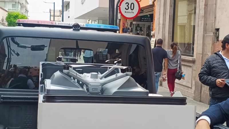 Celaya implementa plan piloto con dron móvil de alta autonomía para reforzar vigilancia