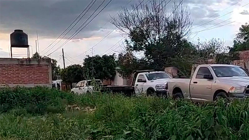 Detención de sujetos armados lleva al hallazgo de fosa clandestina en comunidad de La Calera en Irapuato, Guanajuato