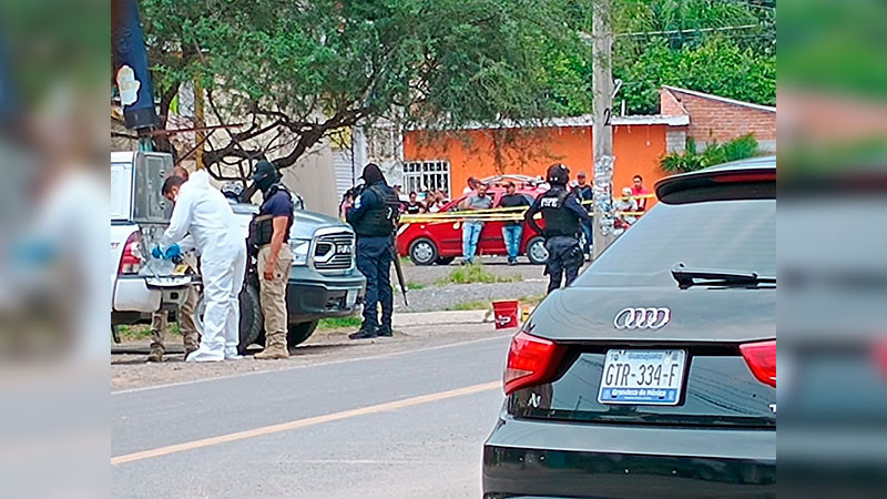 Ultiman a joven tras ataque armado en la comunidad de La Cruz, en Celaya, Guanajuato 