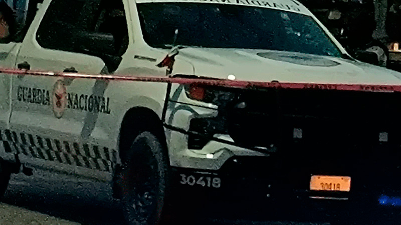 Se registra ataque armado contra elementos de seguridad durante un operativo conjunto, en Yuriria, Guanajuato 