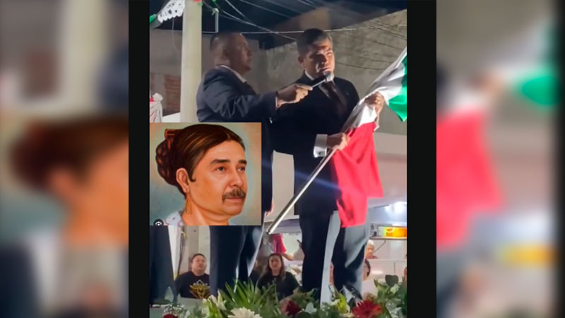 Alcalde de Jaral del Progreso confunde nombre de heroína de la Independencia durante el Grito