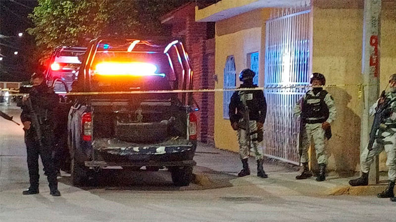 Dos hombres son ultimados dentro de su domicilio en Celaya, Guanajuato; indican que una de las víctimas era tránsito de policía vial 