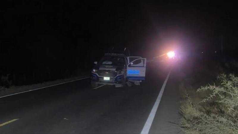Motociclista pierde la vida tras estamparse contra patrulla en persecución policial en Silao, Guanajuato