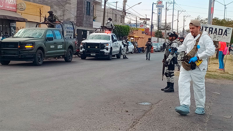 Ataque armado deja un hombre sin vida en la colonia Los Pinos de Celaya, Guanajuato