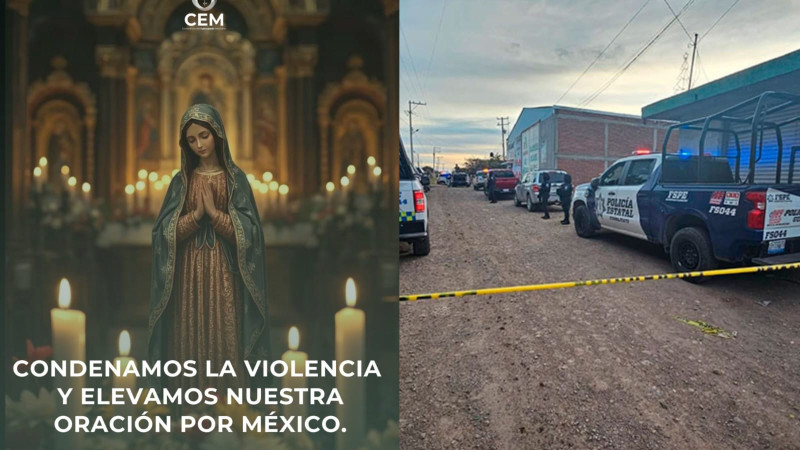 Episcopado Mexicano condena masacre en Salamanca, Guanajuato; llama a no normalizar la violencia que vive el país