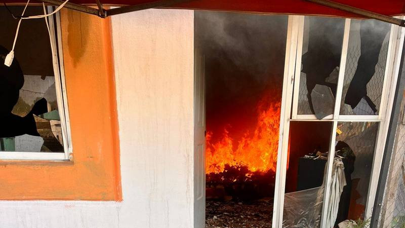 Dos incendios sacuden Celaya, Guanajuato