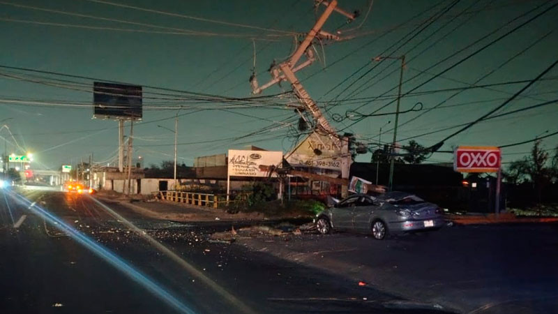 Incrementan entre 11 y 12%  accidentes viales en lo que va del año en Celaya, Guanajuato; un muerto y daños materiales en fin de semana